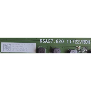 MAIN PARA TV HISENSE / NUMERO DE PARTE 316302 / RSAG7.820.11722/ROH / 311981 / PANEL HD750Y1U72-TBL2K2/S2/GM/MCKD3A/ROH / DISPLAY HV750QUB-F91 / MODELO 75R6E4 75A53FUR	